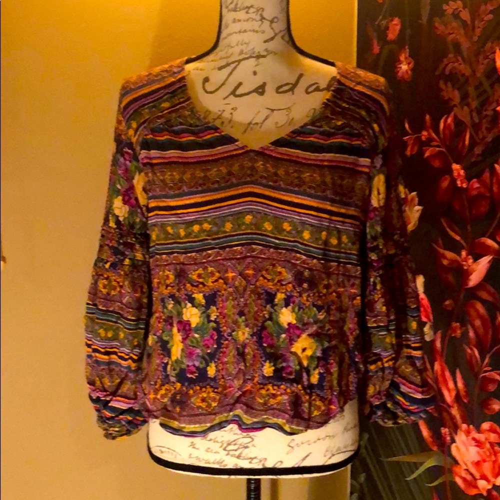 Maeve bohemian top from Anthropologie